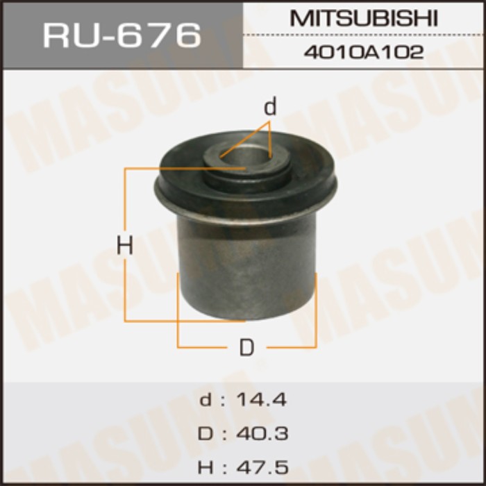 Сайлентблок MASUMA RU676