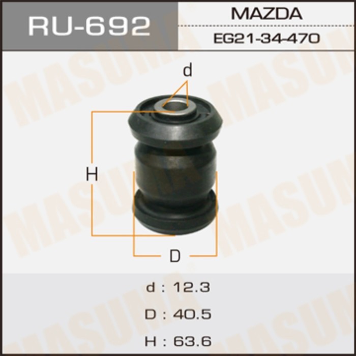 Сайлентблок MASUMA RU692