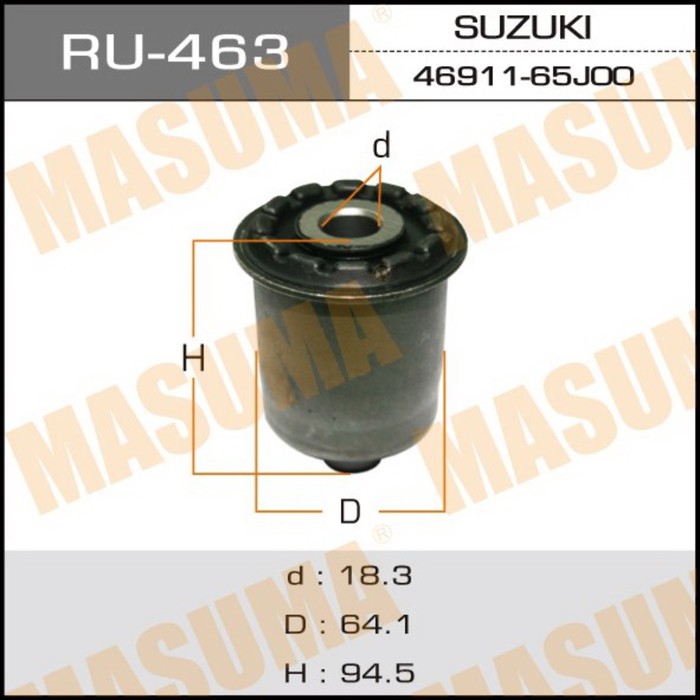 Сайлентблок MASUMA RU463