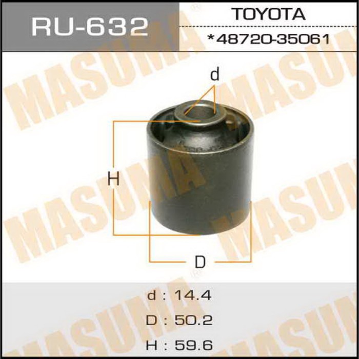 Сайлентблок MASUMA RU632