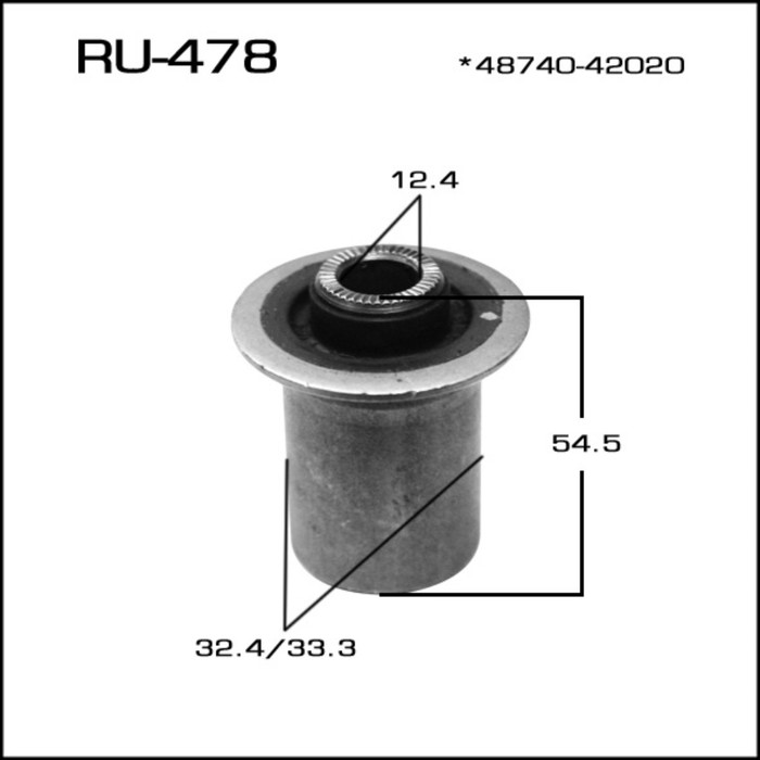 Сайлентблок MASUMA RU478