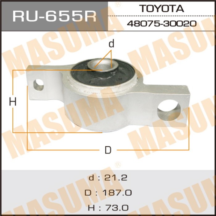 Сайлентблок MASUMA RU655R