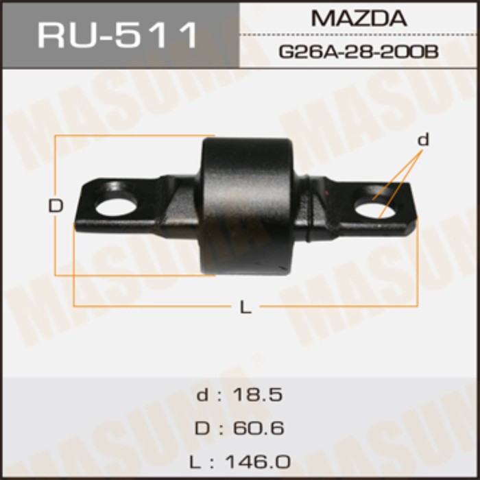 Сайлентблок MASUMA RU511