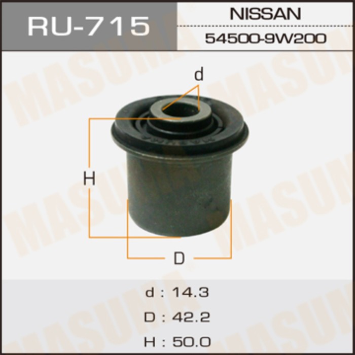 Сайлентблок MASUMA RU715