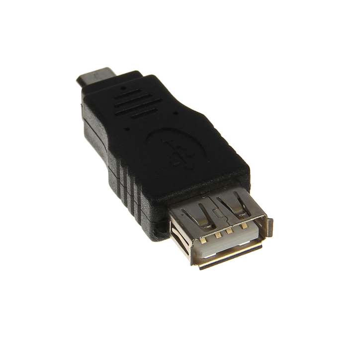 Переходник 5bites, USB AF/Micro 5Pin, черный