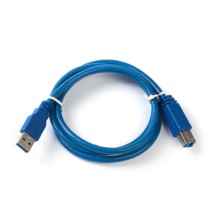 Кабель 5bites UC3010-010M USB 3.0, AM/BM, до 4.8Гбит/с, 1м.