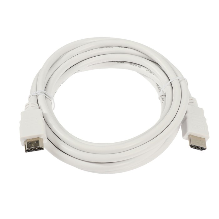 Кабель 5bites, HDMI - HDMI, 3 м, белый