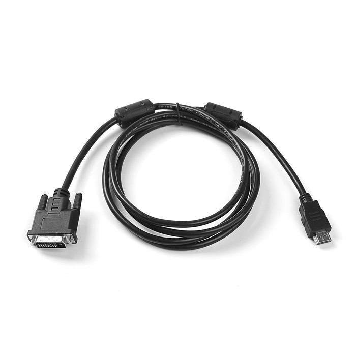 Кабель 5bites, HDMI M - DVI M, 2 м, черный