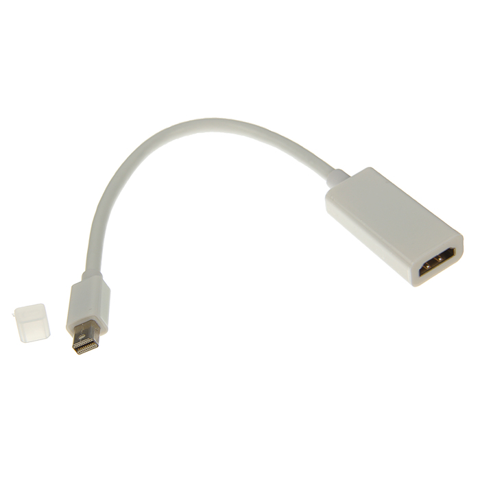 Адаптер 5bites, mini DisplayPort 20M - HDMI 19F, белый