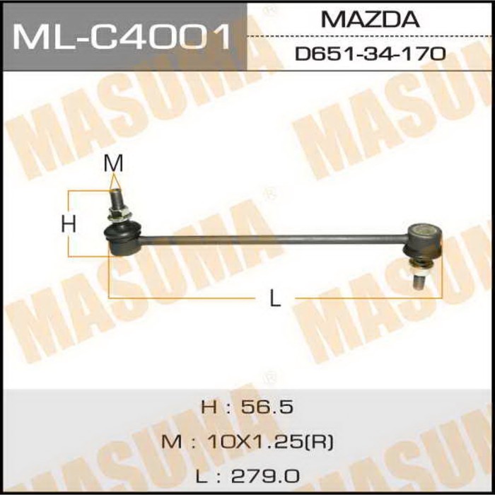 Стойка стабилизатора Masuma MLC4001