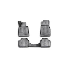 Коврики 3D в салон BMW 3 F30, 2012-2016 4 шт. (полиуретан) 1950481