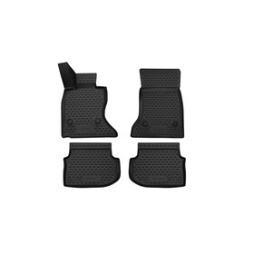 Коврики 3D в салон BMW 5 (F10) i, 2010-2013 4 шт. (полиуретан) 1950482
