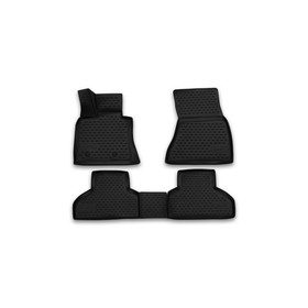 Коврики 3D в салон BMW X5 2013-2016, 4 шт. (полиуретан) 1950483