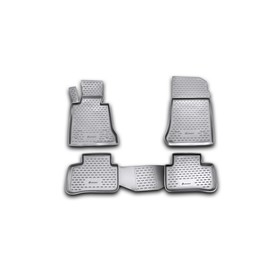 Коврики в салон MERCEDES-BENZ GLK-Class X204 2008-2016, 4 шт. (полиуретан) 1951120