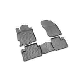 Коврики в салон MITSUBISHI Lancer X 03/2007-2016, 4 шт. (полиуретан) 1951146