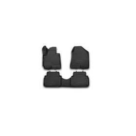 Коврики 3D в салон HYUNDAI ix35 2010-2016, 4 шт. (полиуретан) 1950534
