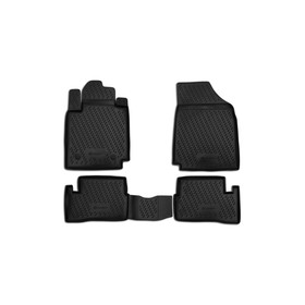 Коврики в салон NISSAN Micra 2005-2016, 4 шт. (полиуретан) 1951168