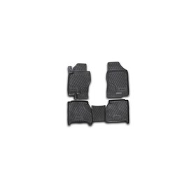 Коврики в салон NISSAN Navara АКПП 2005-2016, 4 шт. (полиуретан) 1951172