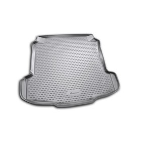 Коврик в багажник для Volkswagen Polo 2010-2020, седан, полиуретан 1950068