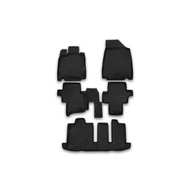 Коврики в салон NISSAN Pathfinder, 2014-2016  5 шт. (полиуретан) 1951181