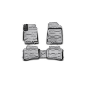 Коврики 3D в салон KIA Rio, 2011-2014, 2014-2016, 4 шт. (полиуретан) 1950553