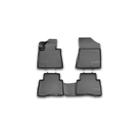 Коврики 3D в салон KIA Sorento, 2012-2015, 4 шт. (полиуретан) 1950556