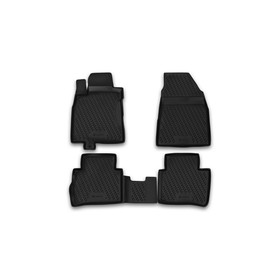 Коврики в салон NISSAN Tiida 2004-2015, 4 шт. (полиуретан) 1951196