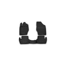 Коврики в салон PEUGEOT 308 2007-2014, 4 шт. (полиуретан) 1951230