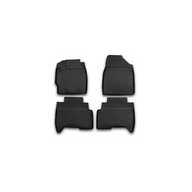 Коврики 3D в салон LIFAN X50, 06/2015-2016, кросс., 4 шт. (полиуретан) 1950587