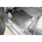 Коврики 3D в салон Mitsubishi L200, 2015-2016, Бюджетная комплектация, 4 шт. (полиуретан) 1950599