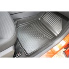 Коврики 3D в салон Renault Kaptur, 04/2016-2020, полиуретан, набор 4 шт 1950617 Коврики 3D в салон Renault Kaptur, 04/2016-2020, полиуретан, набор 4 шт 1950617