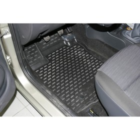 Коврики 3D в салон RENAULT Logan 2004-2009, 2010-2016, 4 шт. (полиуретан) 1950618