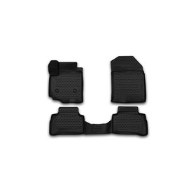 Коврики 3D в салон SUZUKI Vitara, 2015-2016, кроссовер, 4 шт. (полиуретан) 1950626
