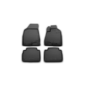 Коврики в салон TOYOTA Harrier, 2003-2008 П.Р.,4 шт. (полиуретан) 1951346