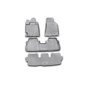 Коврики в салон TOYOTA Highlander, 2010-2014, 4 шт. (полиуретан) 1951353