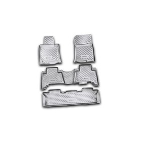 Коврики в салон TOYOTA Land Cruiser Prado 12/2009-2013, 5 шт., 7 мест (полиуретан) 1951373