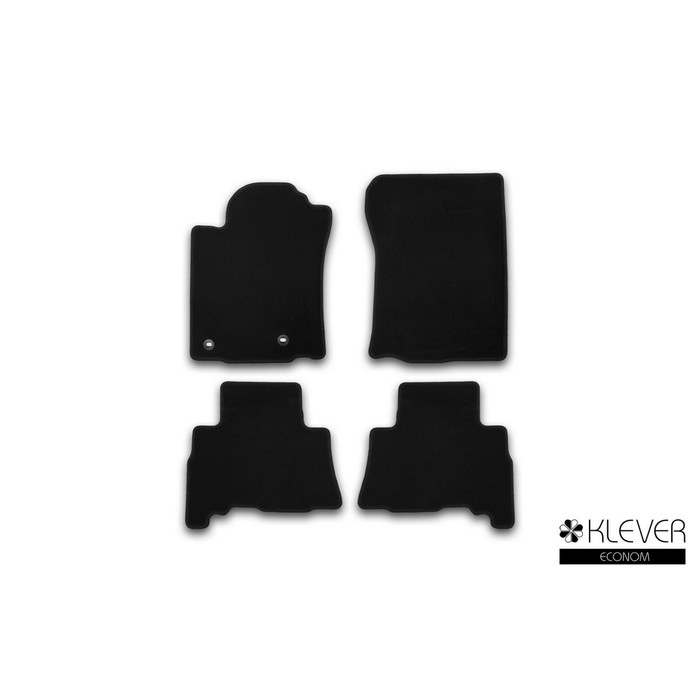 Коврики в салон Klever Econom TOYOTA Land Cruiser 150, 5 мест, 2013-2015, 2015-2016, внед., 4 шт. (т