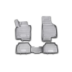 Коврики 3D в салон VW Tiguan 10/2007-2016, 4 шт. (полиуретан) 1950650