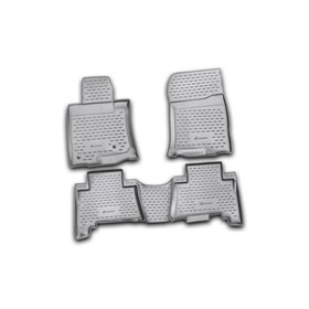 Коврики в салон TOYOTA Land Cruiser Prado, 5 мест, 12/2009-2013, 4 шт. (полиуретан) 1951379