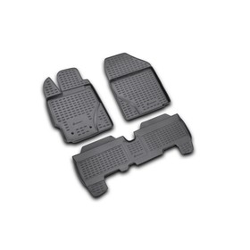 Коврики в салон TOYOTA Yaris 01/2006-2010, 3 шт. (полиуретан) 1951400