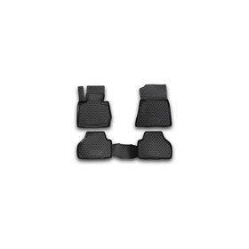 Коврики в салон BMW X3, 2010-2016 4 шт. (полиуретан) 1950697