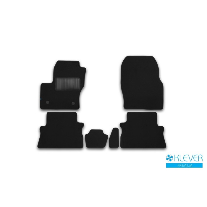 Коврики в салон Klever Premium FORD Kuga 2013-2016, кросс., 6 шт. (текстиль)