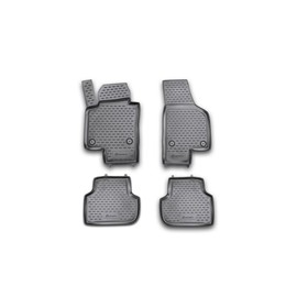Коврики в салон VW Jetta, 2011-2016 4 шт. (полиуретан) 1951440