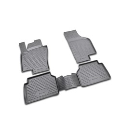 Коврики в салон VW Tiguan 10/2007-2016, 4 шт. (полиуретан) 1951456