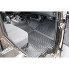 Коврики в салон УАЗ Hunter 2003-2016, 3 шт. (полиуретан) 1951489 Коврики в салон УАЗ Hunter 2003-2016, 3 шт. (полиуретан) 1951489