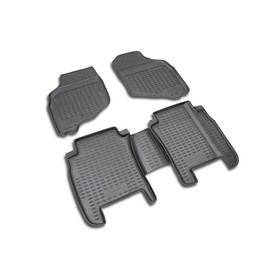 Коврики в салон HONDA Jazz 2001-2008, 4 шт. (полиуретан) 1950869
