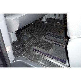 Коврики в салон HYUNDAI New H-1 2007-2016 1 шт., 3 ряд. (полиуретан) 1950904