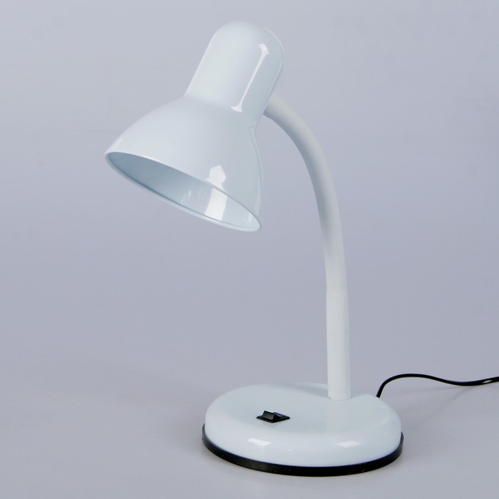 Настольная лампа "Design" 1x60W E27 белая 14x14x33см