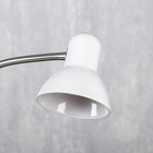 Настольная лампа 1x60W E27 белая (на прищепке) 11x9x70см - фото 9117678