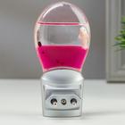 Ночник "Кроха" 0,3W (датчик освещенности) LED серебро/розовый - фото 2789776